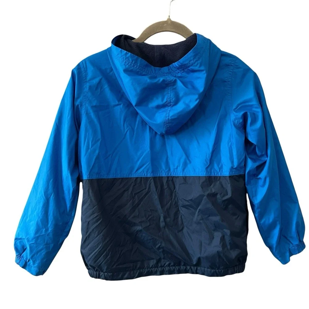 Youth Columbia Windbreaker Jacket Size Small (8) Hooded Pockets